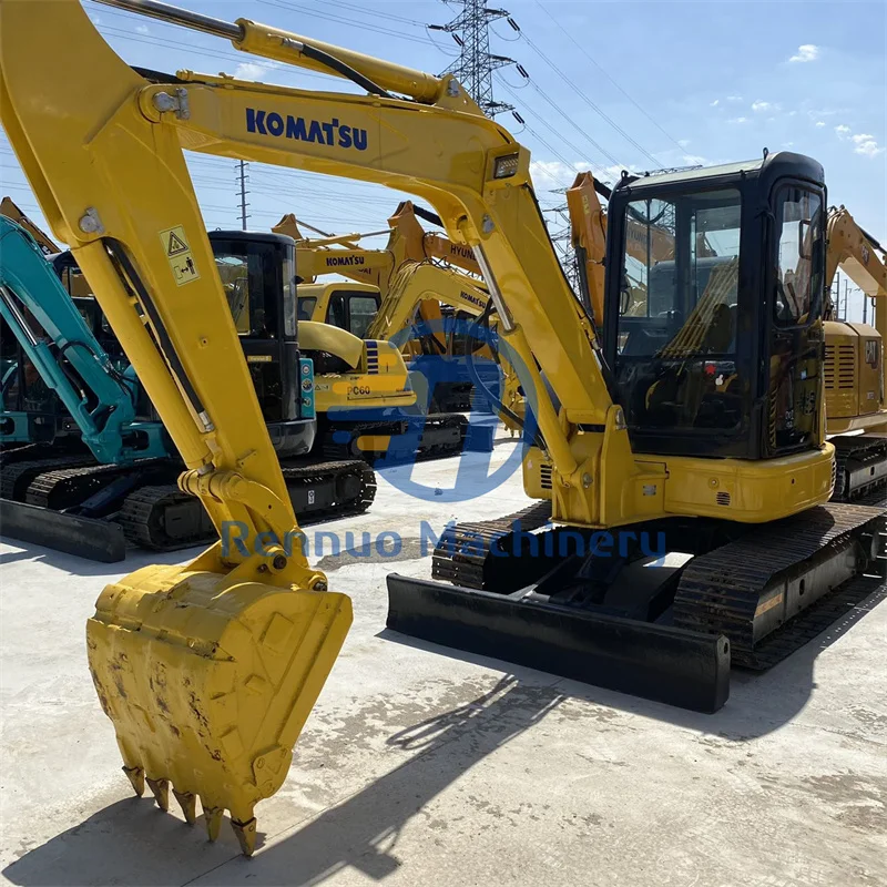 Гусеничный экскаватор Komatsu PC55 PC55MR-2 в Шанхае