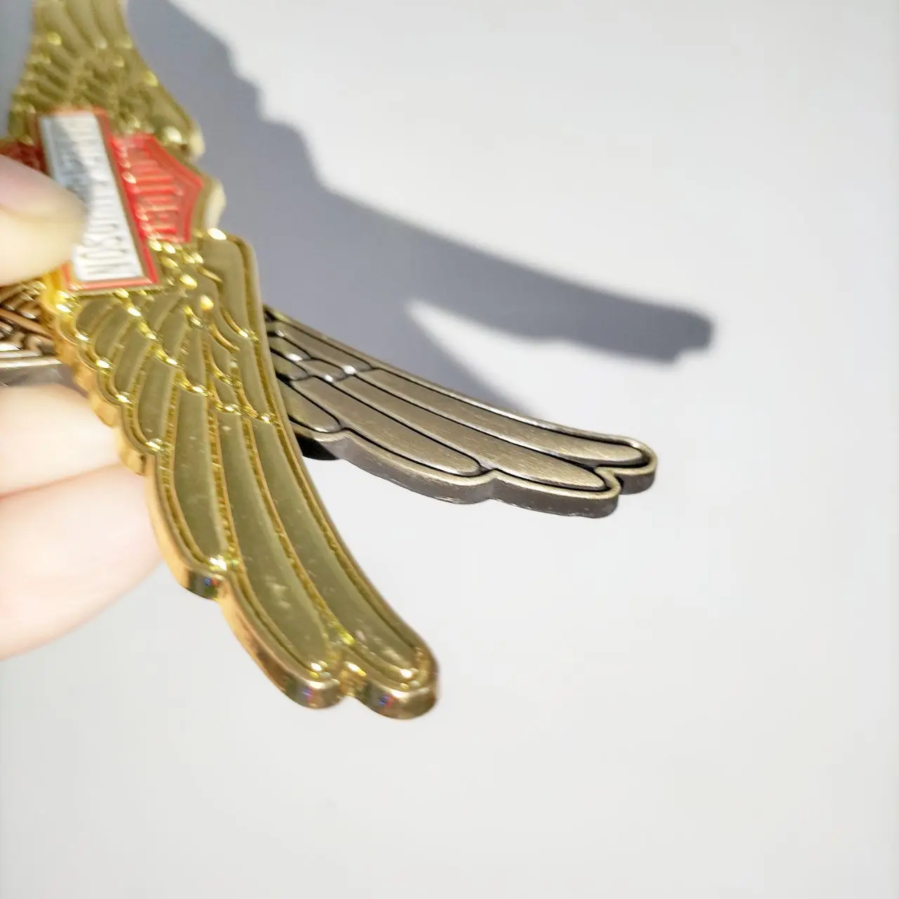 3D Metal Car Sticker Custom Motorcycle Oil Tank Emblem Decal Eagle Fat Boy Badges Sticker For Roadking Sporter Motorcyclist