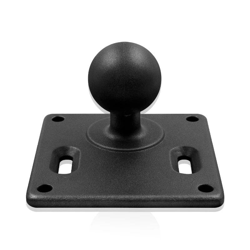 Heavy-duty car computer C size 1.5 inch ball head base 75*75mm VESA plate square ball head base