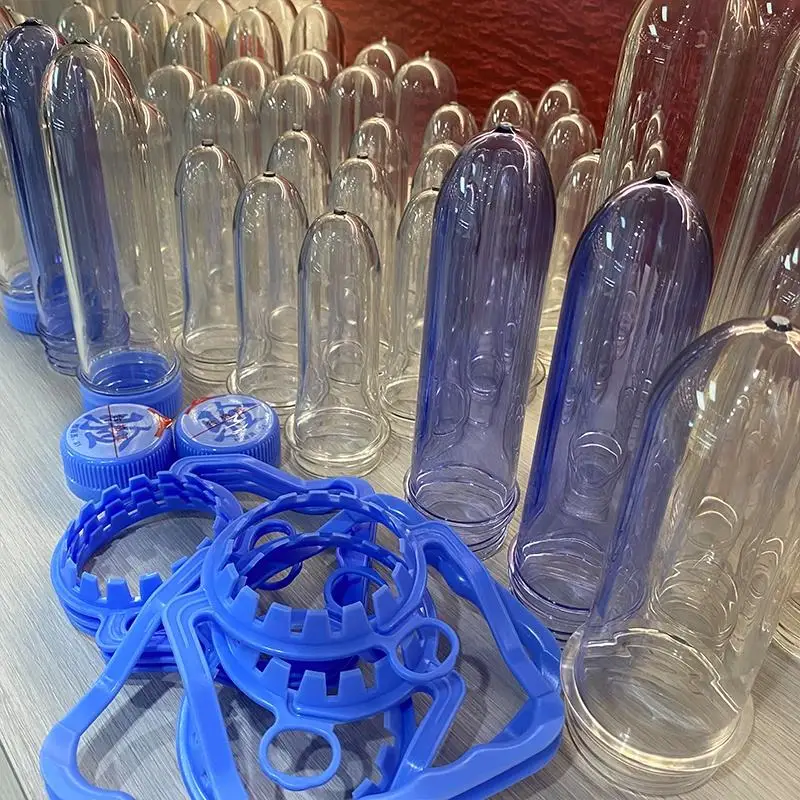 Custom Aikedi pet preform  25g 90g 48 mm 28mm plastic water bottle preformas pet
