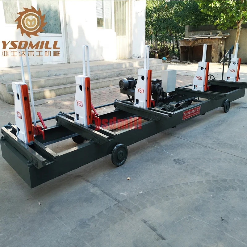 Vertical band saw cutting machine price wood cutting sawmill machine with log carriage