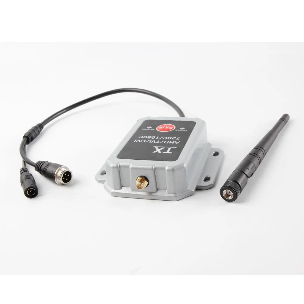 2.4G Wireless Video Transmitter & Receiver For 12V Car Rear Backup View Camera