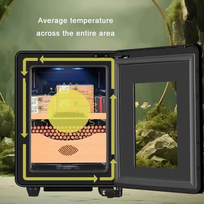 Small Cigar Humidor Cabinet Cooler Fridge Refrigerator