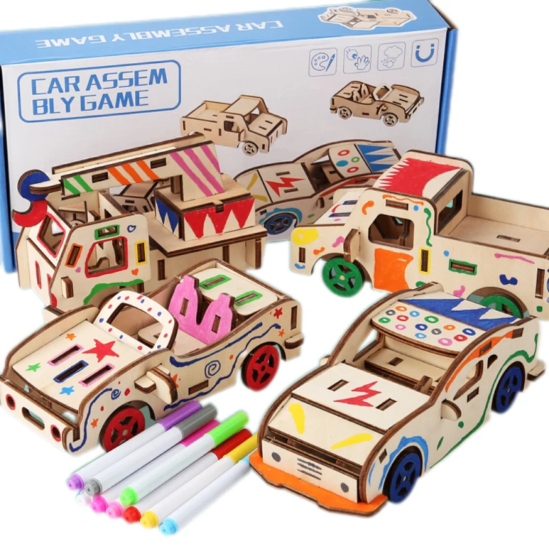 Игрушка-головоломка с деревянным алфавитом