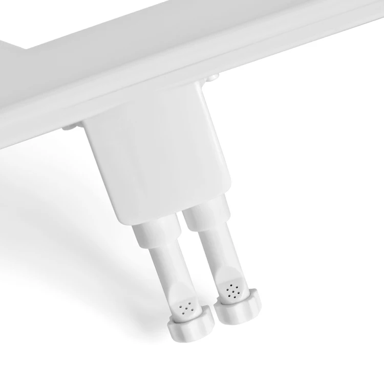 Wholesale Dual Nozzle ABS Toilet Bidet For Bathroom Self Cleaning Nozzle Fresh Water Cheap Simple Bidet