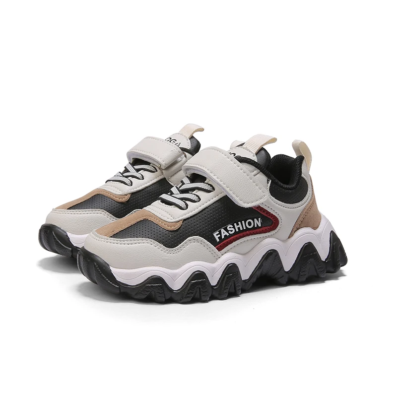 
2020 new arrive microfiber leather children sneakers 