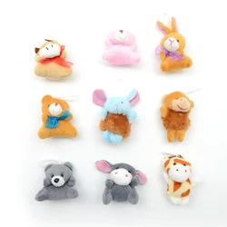 Wholesale gashapon capsule mini 6cm animal stuffed plush toys for capsule-gashapon-vending-machine