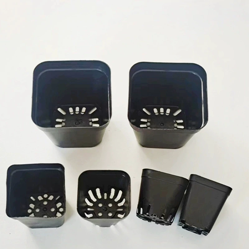 Outdoor Square Flower Pot Nursery Planter Pot for Home Garden