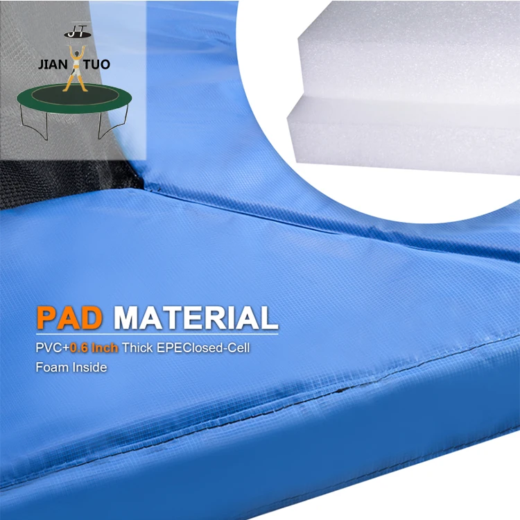 
JianTuo 7X10FT Springs Rectangular Outdoor Rectangle Trampoline 