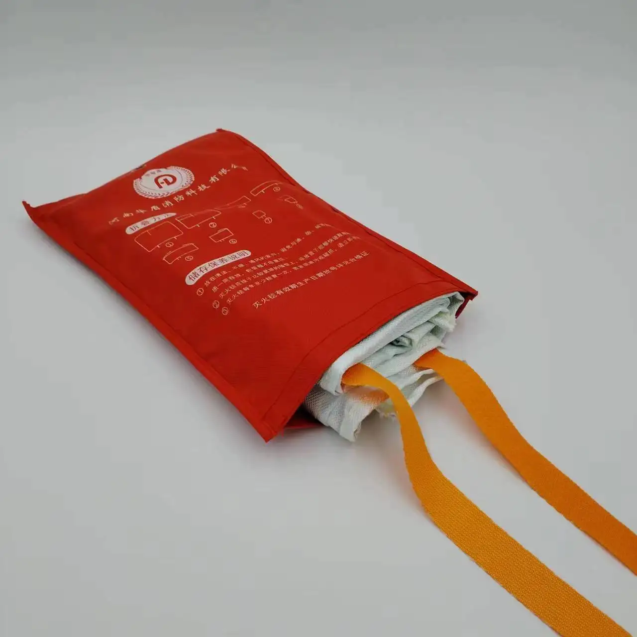 Free Sample Emergency Fiberglass Fireproof Blanket Fire Protection Covering