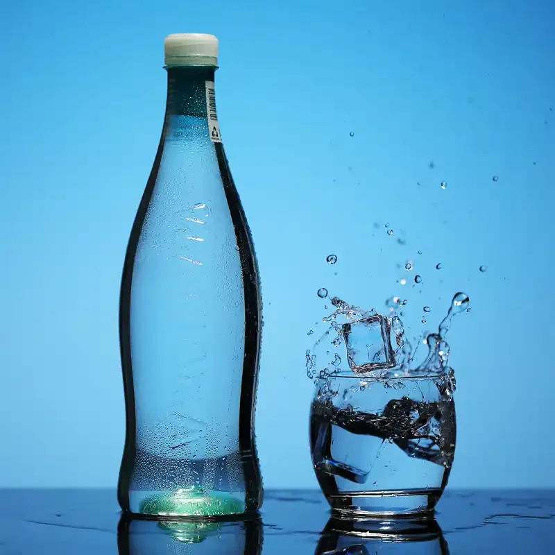 750 мл 1000 минеральные стеклянные бутылки для воды старый дизайн
