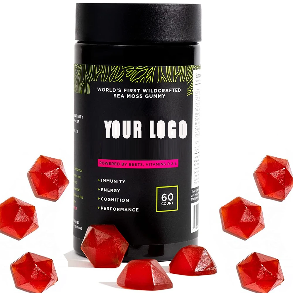 Органический натуральный морской мох, молочные свечки, витамин D E, гриб Львиная Грива, цинковые корневые жевательные резинки, Детокс