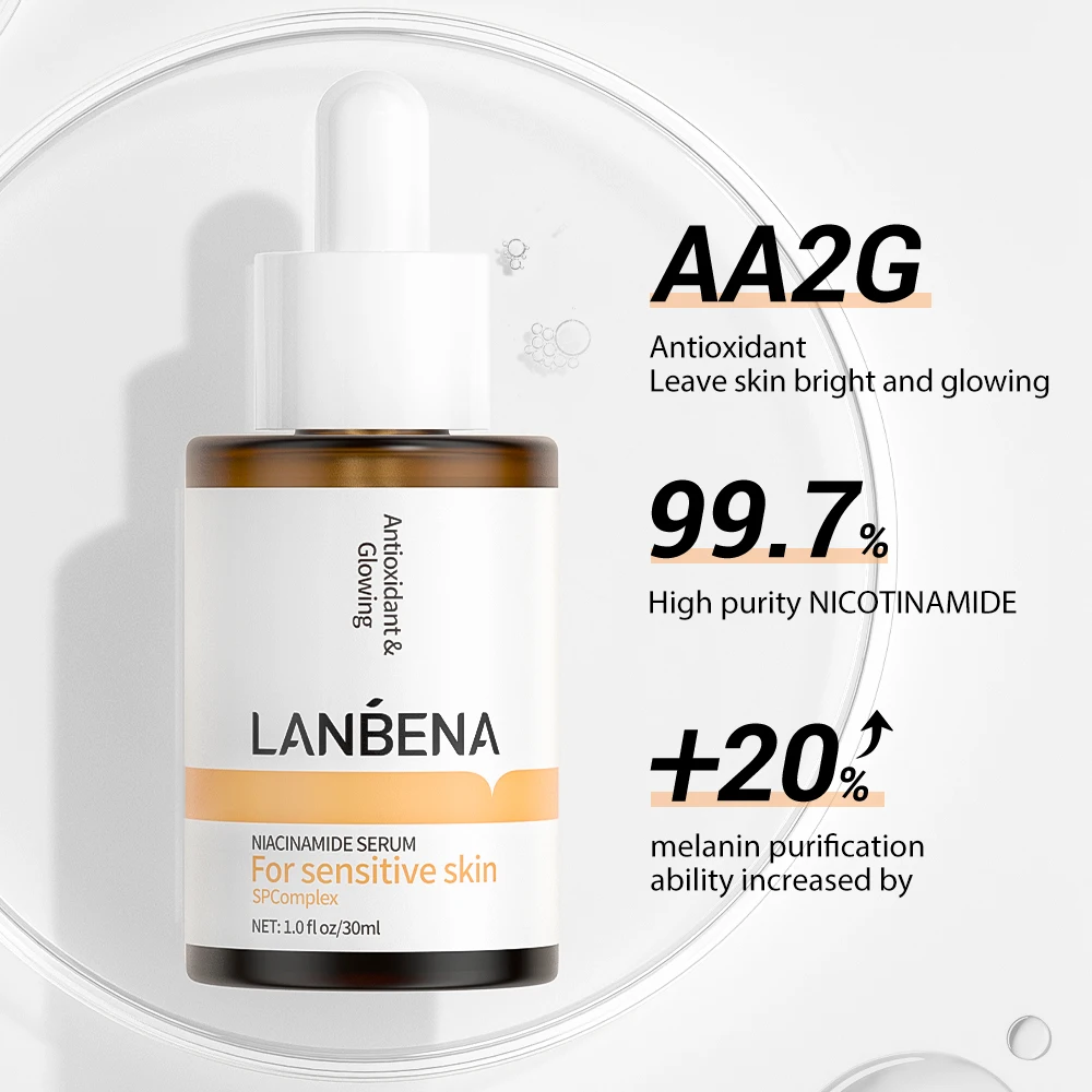 LANBENA super hydra 15% ascorbic acid bio balance instant wrinkle remover serum belay professional firming 5 in one cilt serum