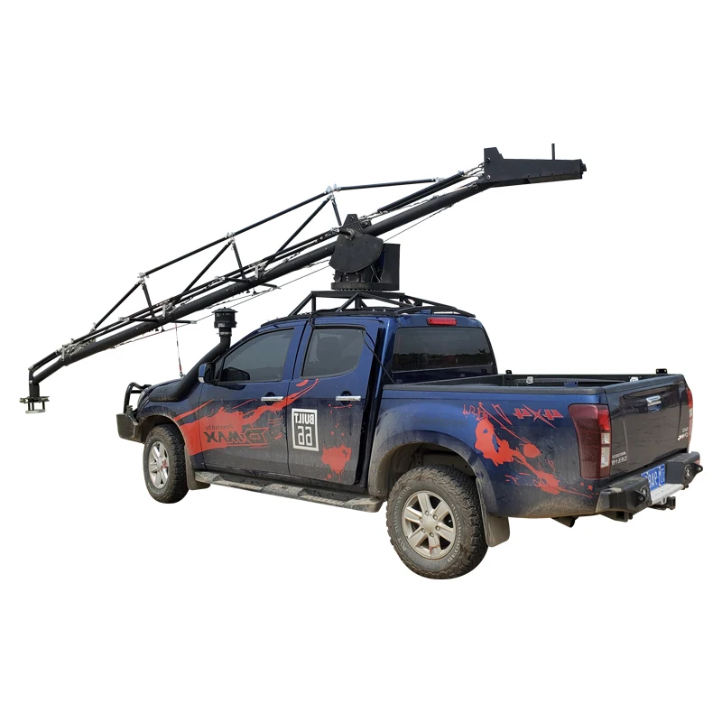 Professional 6 Meters Camera Crane Installed On Cars Vehicle Camera Crane for Sale
