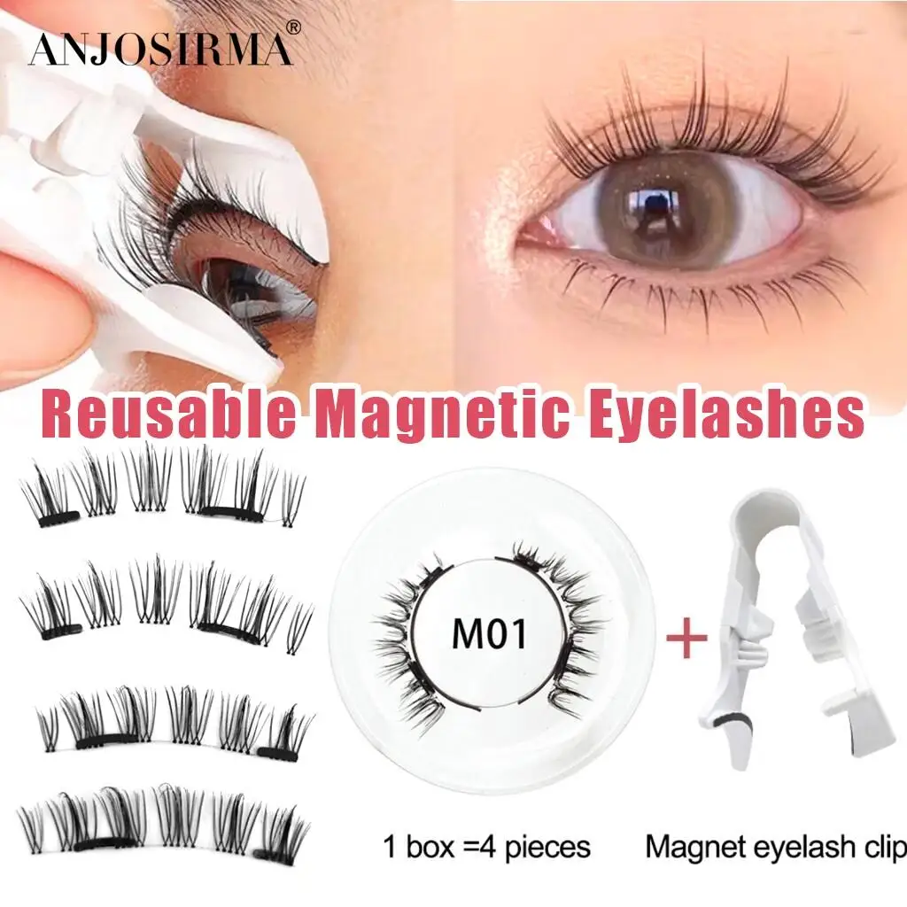Wholesale Customized Quantum Magnetic Lashes Silk 3d Mink 5d Magnetic Lashes No Glue Quantum 1 2 3 4 Magnets Magnetic Eyelashes