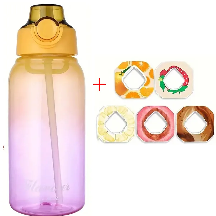 Wholesale Outdoor Sports Luxury 1000ml Promotional Advertisement Custom Logo Cute Water Bottle for Kids Drinking