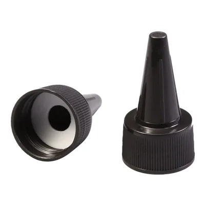 Customized colors 18mm 20mm 22mm 24mm 28mm 38mm glue ink chemical packaging point nozzle  twist spout dropper caps