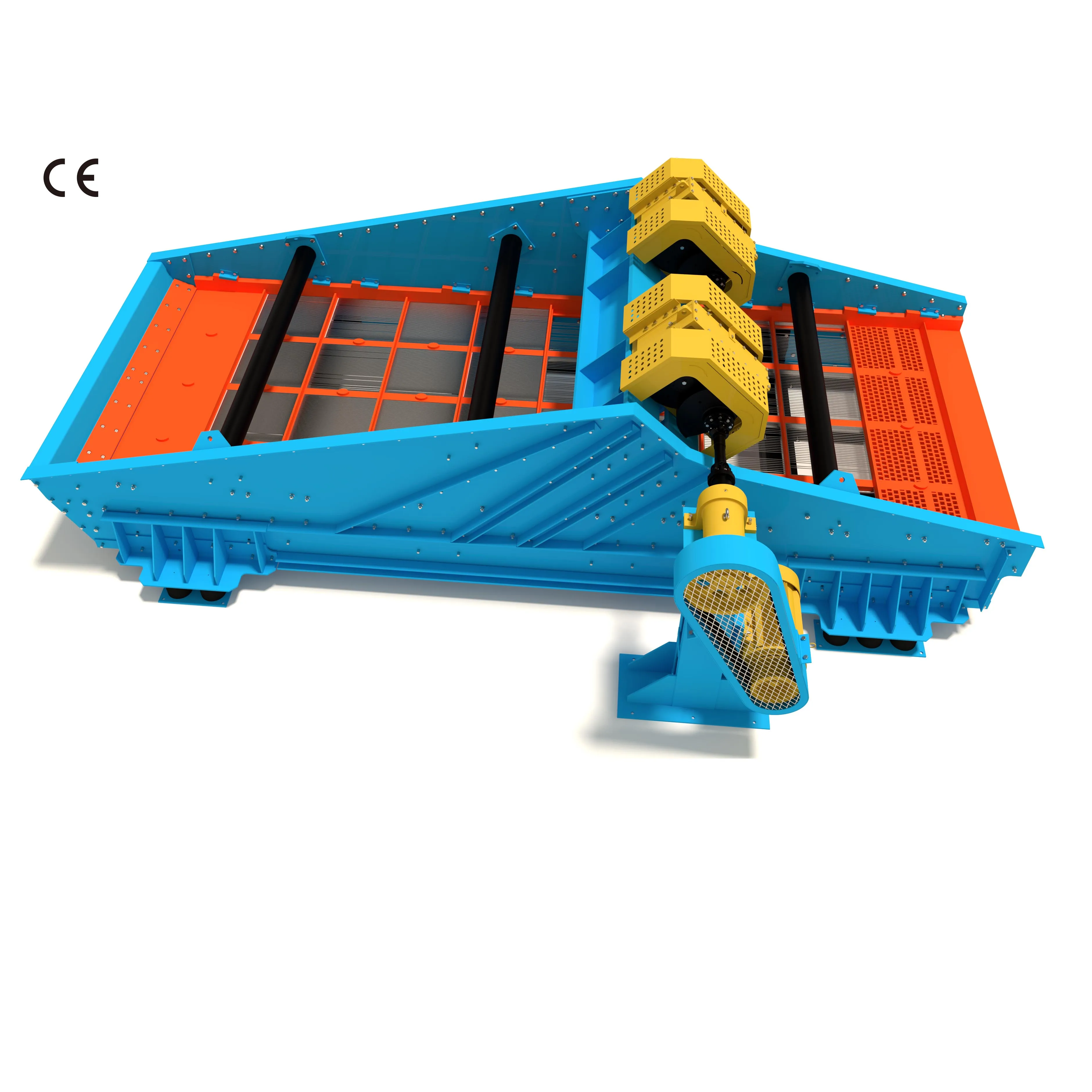 Linear /circular Vibrating Screen Machine High Frequency Hot for Sand Stone Separation Vibratory Sieve