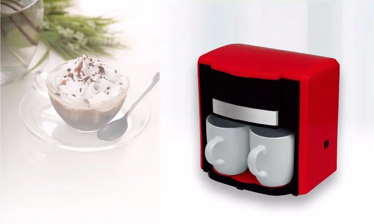 Symay Cheap Price Best Quality Automatic 2 Cup Coffee Maker/Machine