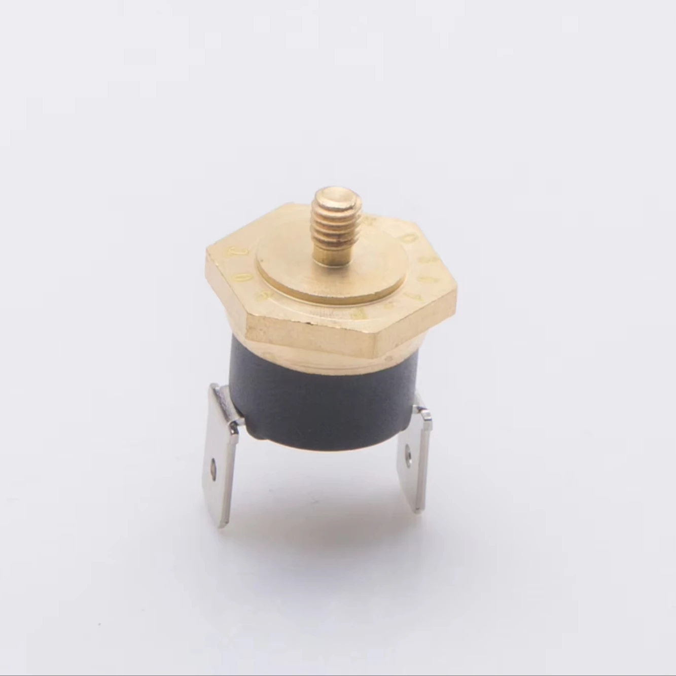 Manual Auto Reset 10A 16A 250V M6 M5 M4 KSD301 Screw Thread Copper Head Bimetal thermal switch bi-metal thermostatbi