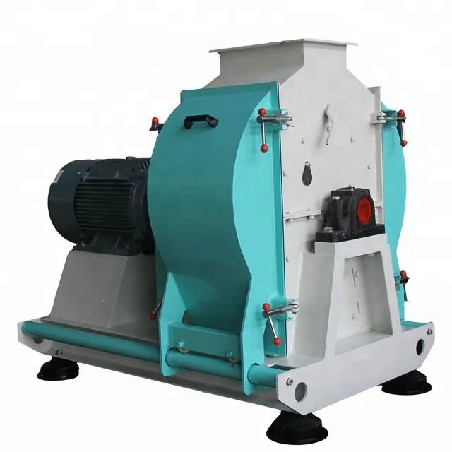 Crusher Machine for Animal Feeding Wheat/Bean/Corn Grinding Machine Feed+Processing+Machines Hammer Mill