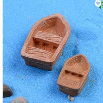 Неоновые вывески миниатюрный искусственный лодка Мини Мир Ландшафтный декоративные Micro Craft день интимные аксессуары