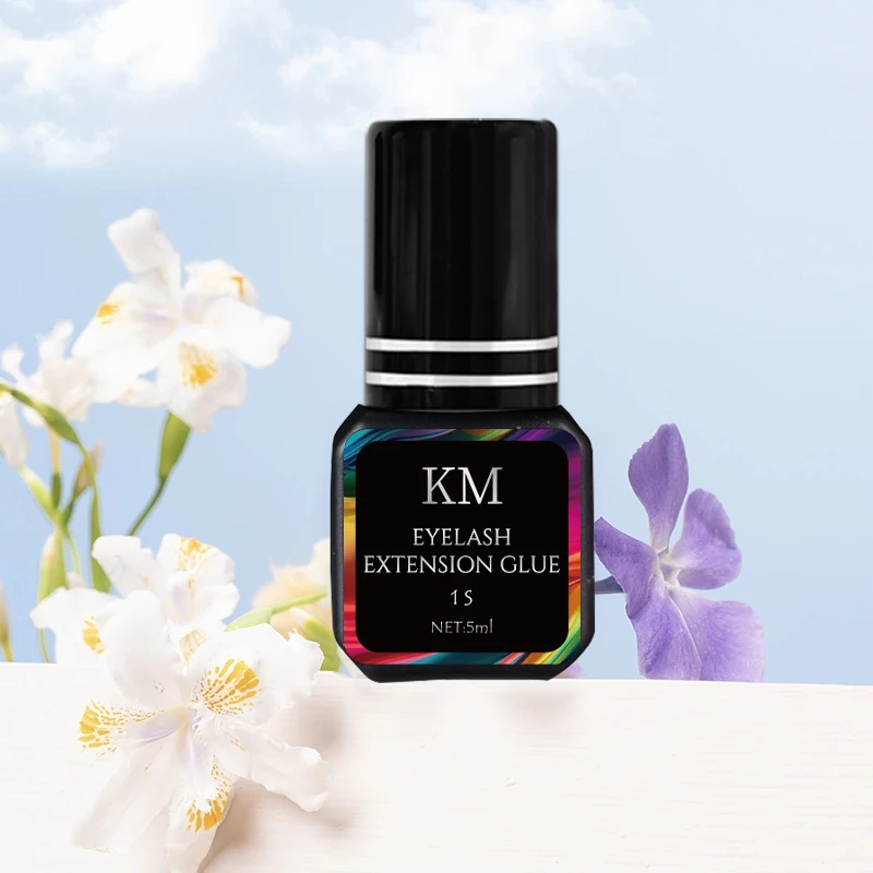 5ml KM Lash Extension Glue Eyelash Glue Latex Free Eyelash Glue