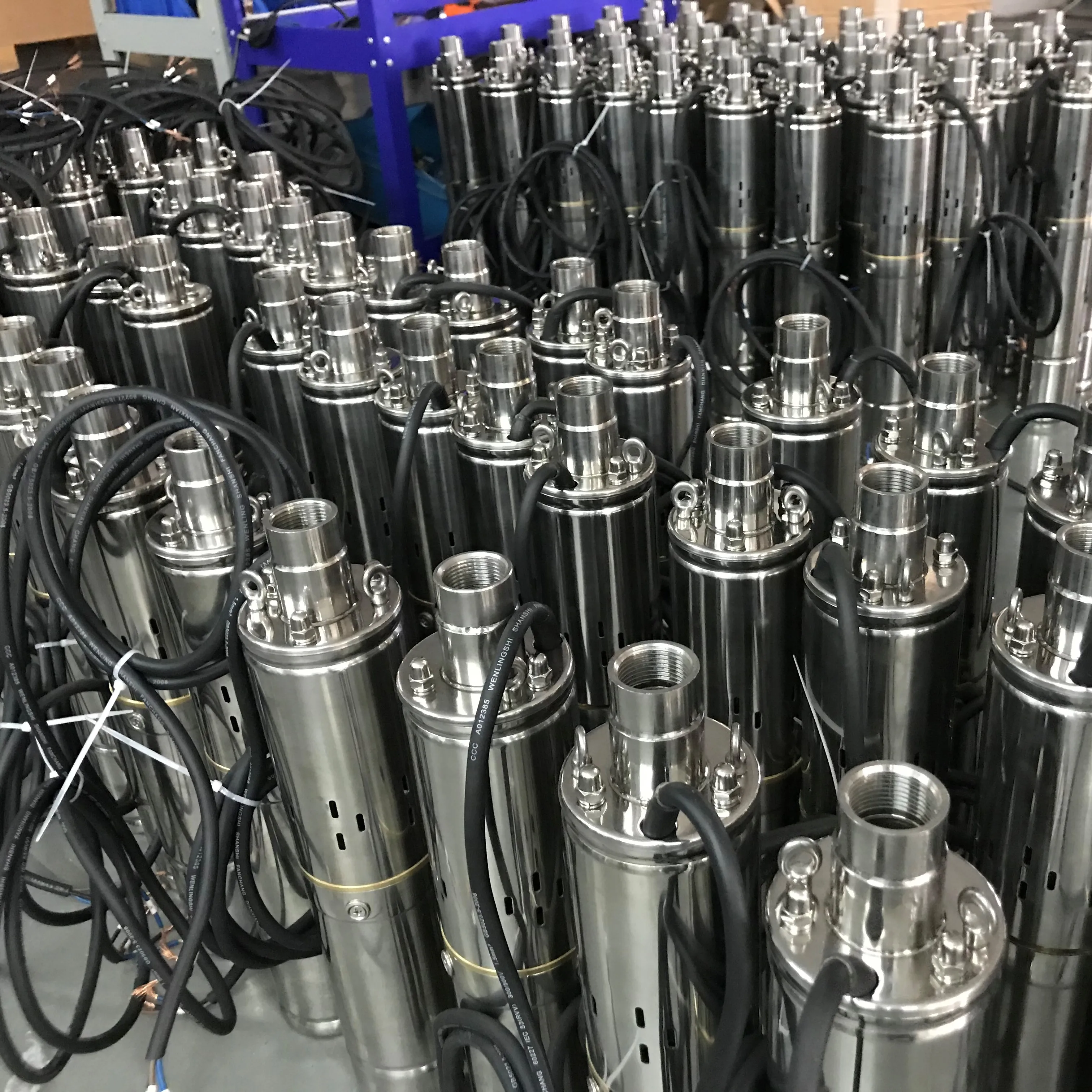 3SSH2.2/140-D72/900 3inch 72V 2.2hp solar pump control big power solar dc submersible pump