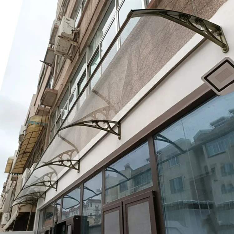 Outdoor Balcony Agricultural Greenhouses Sun Sheet Polycarbonate Awning Roofing Price Polycarbon Panel