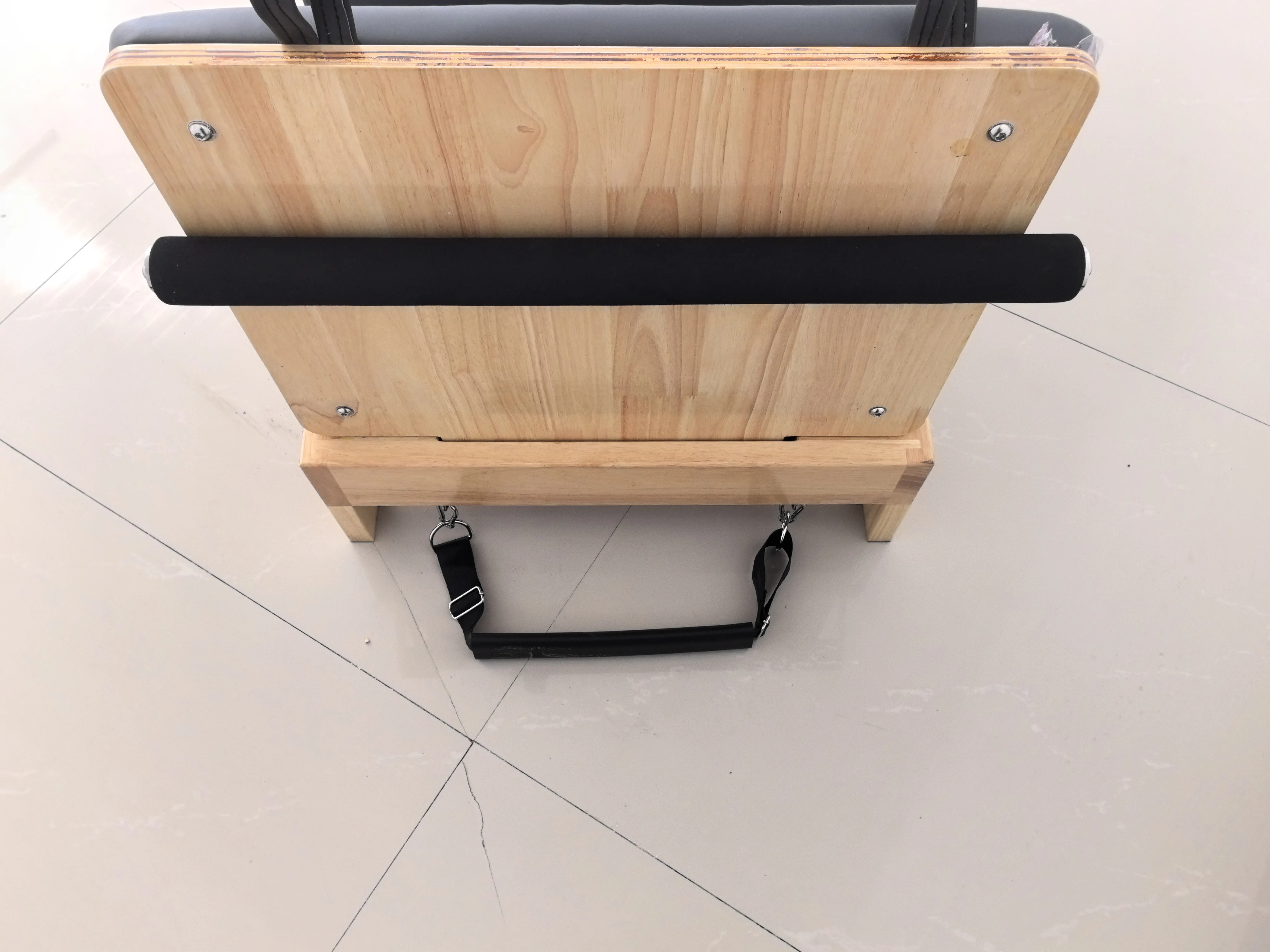 Yoga Training Wood Folding Pilates Reformer Home Use Portable Pilates Reformer Fitness Machine-for Home Core Bed Workout