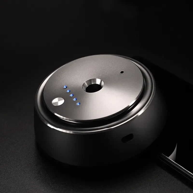 Portable Automatic Spray Fragrance Waterless Essential Oil Car Diffuser Wireless Smart Air Purify Essential Oil Car Nebulizer