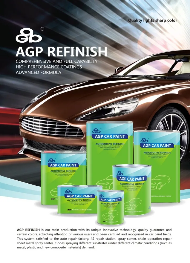 High Quality HS Clearcoat Car Repair Paint International Paint Car Coating