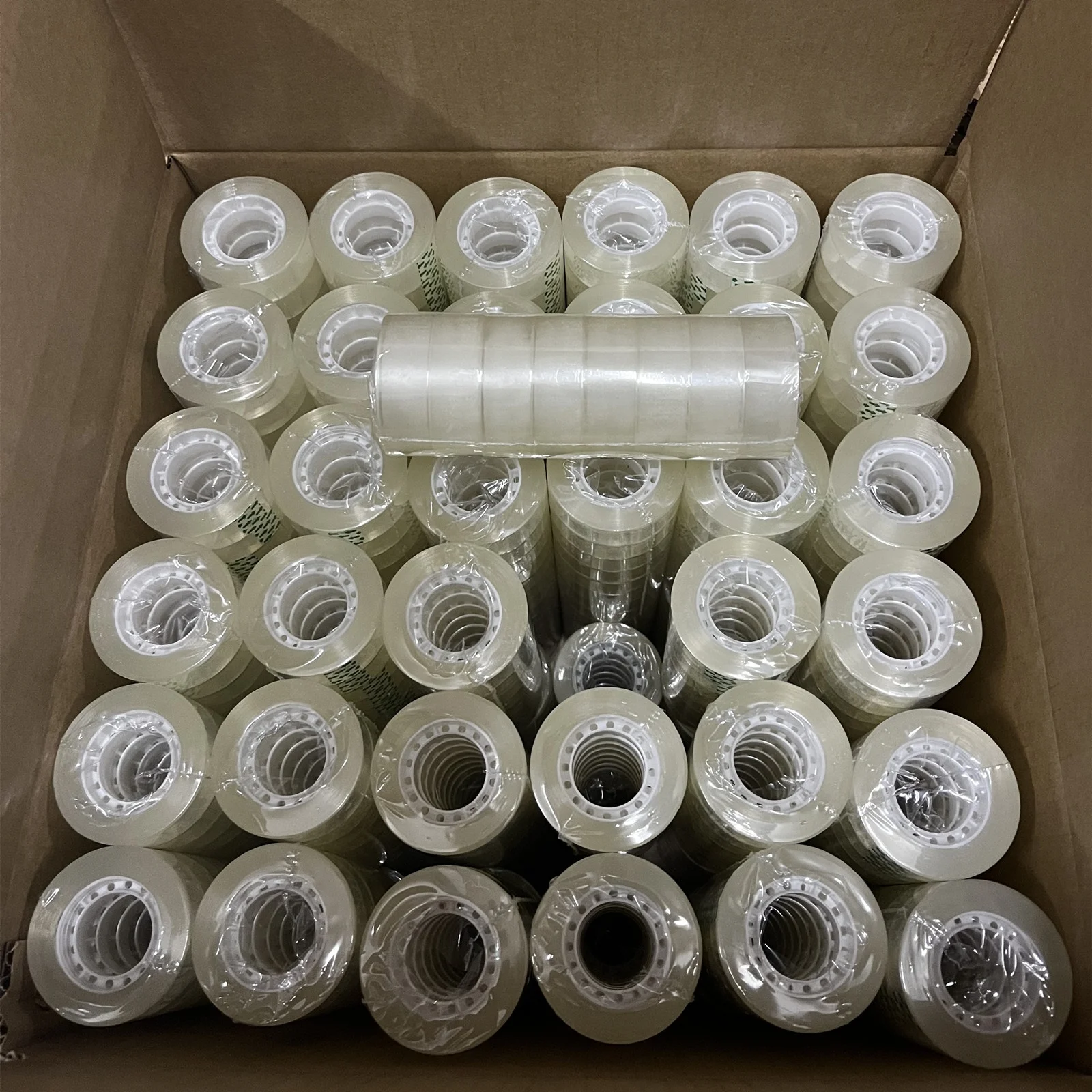 8 Pack Easy Tear Stationery Tape With 3/4 inch and 36 yards