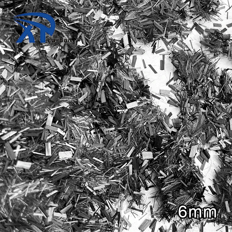 Hot Sale Factory Direct Price 12K Carbon 4mm 6mm 10mm Chopped Strands Scrap Roving alibaba Supplier