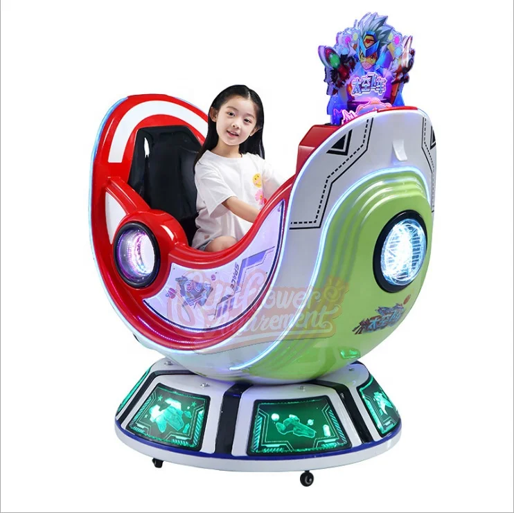 Indoor Amusement Arcade Games Capsule Space  Kiddy Rides Motor Bike For Kids