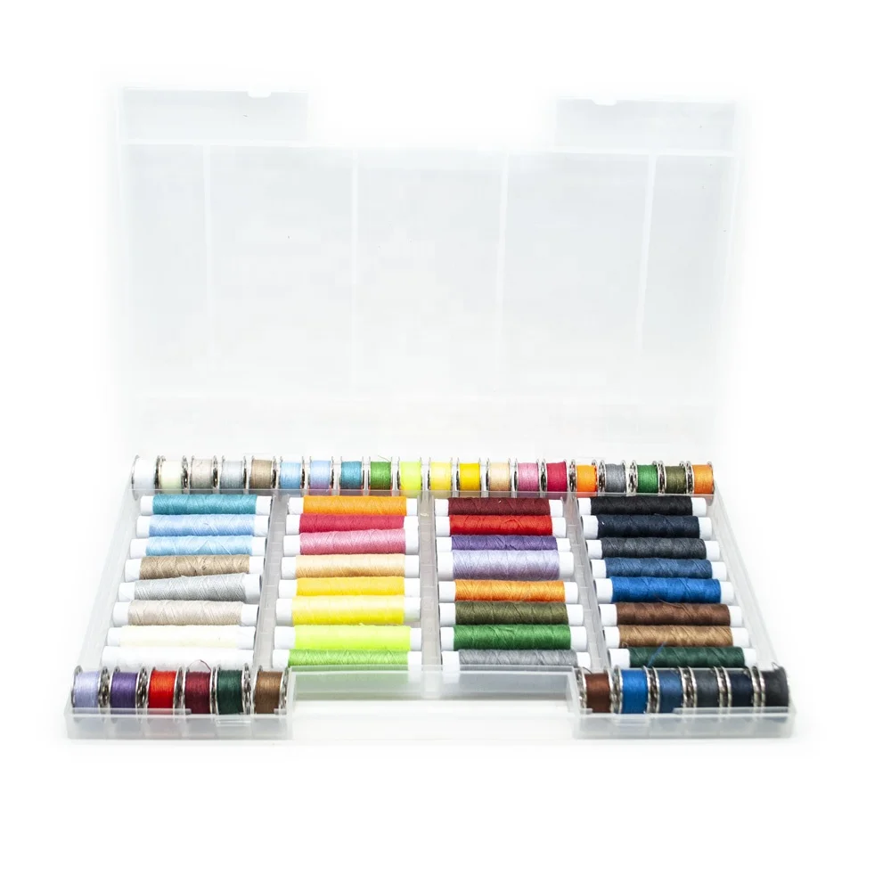 manufacturers wholesale 64 pcs sewing thread kit embroidery thread for sewing