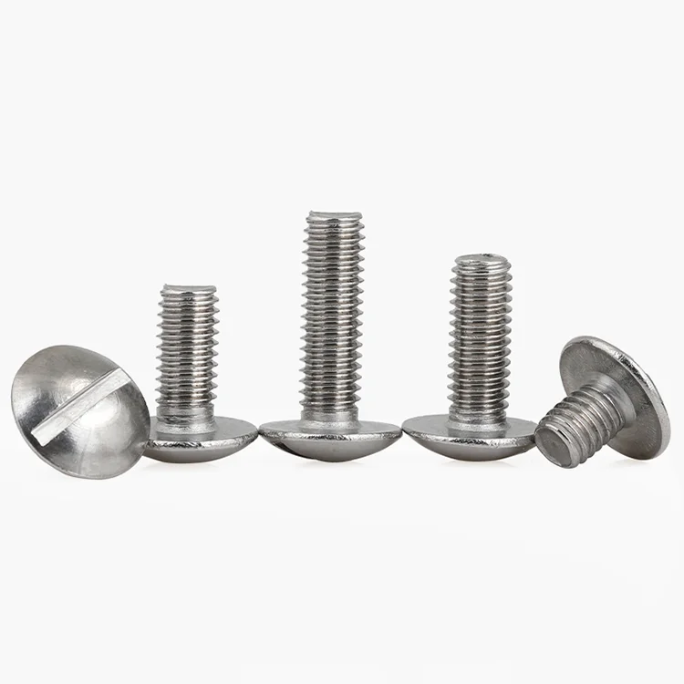 M6 x 14 Stainless Steel A2-70 Slotted Truss Head Machine Screw