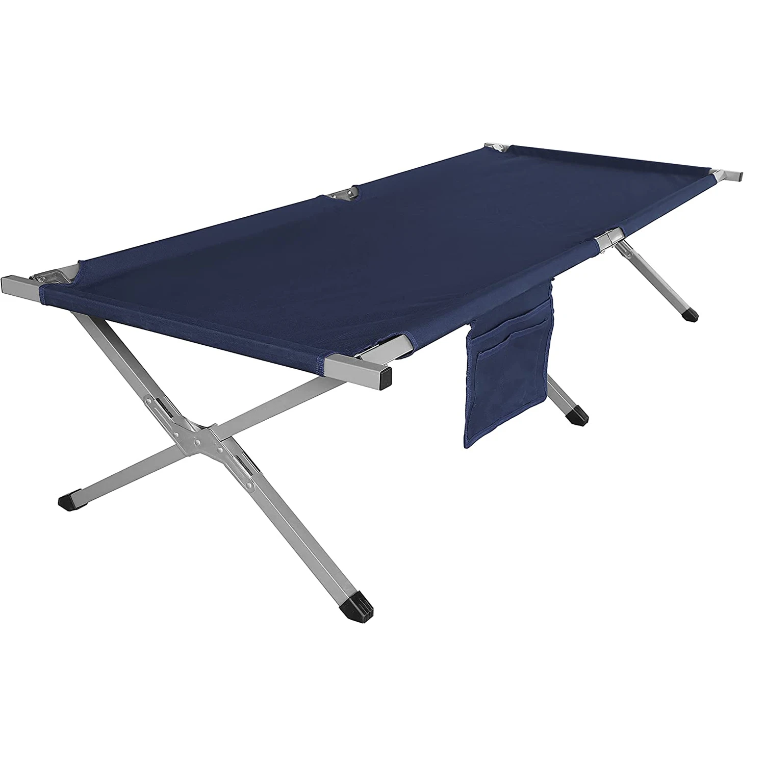 Aitop Customized Outdoor Ultralight Foldable Height Adjustable Aluminum Mech Camping Cot Bed Leisure Comfortable Folding Cot