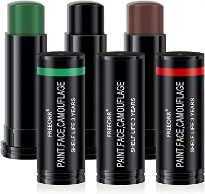 Eye Black Stick for Sports,Easy to Color Black Face Paint Eye Black Football/Baseball/Softball, Black Eye Makeup