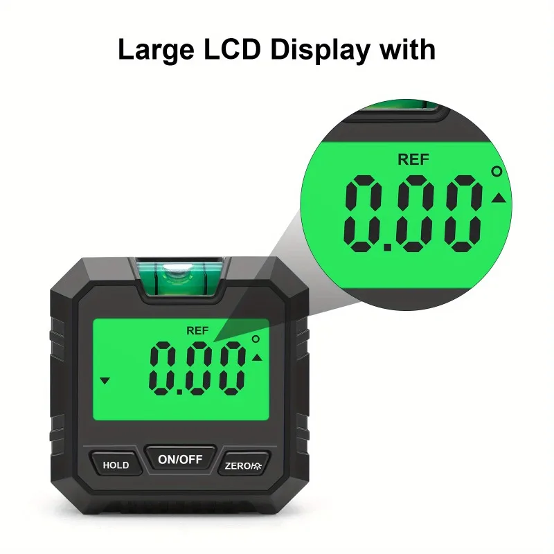 Great Quality Stable ABS Protractor Inclinometer Portable Digital Tape Measure Measuring Instrument Levels