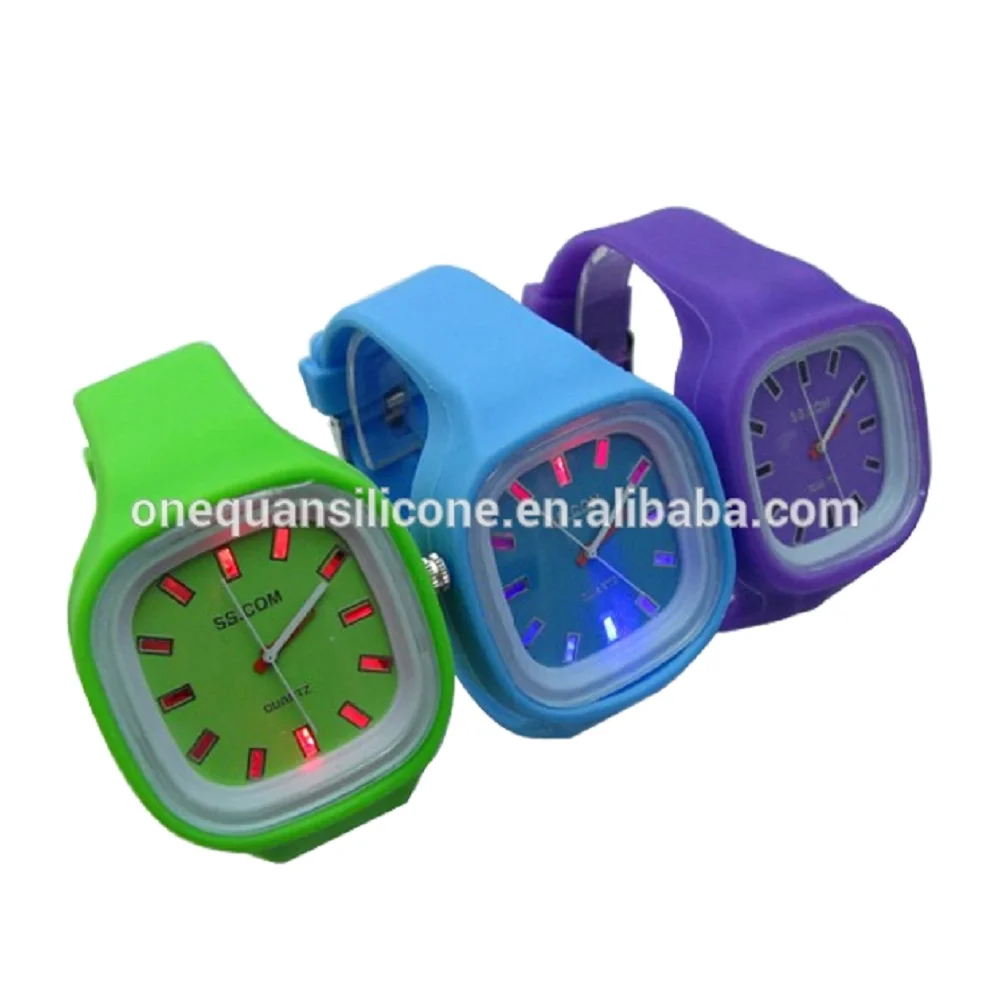 pop jelly sport watch street snap watches