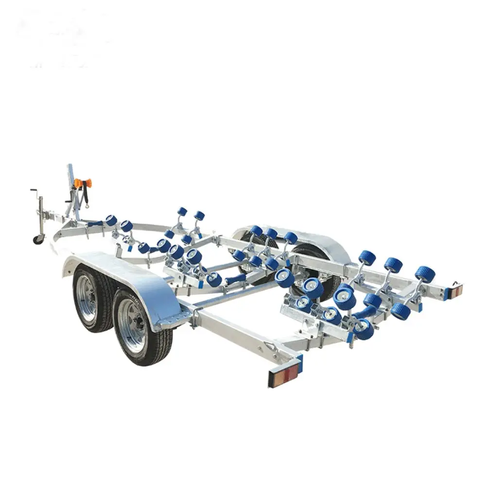 boat & watercraft trailers trailer boat double rolled boottrailer