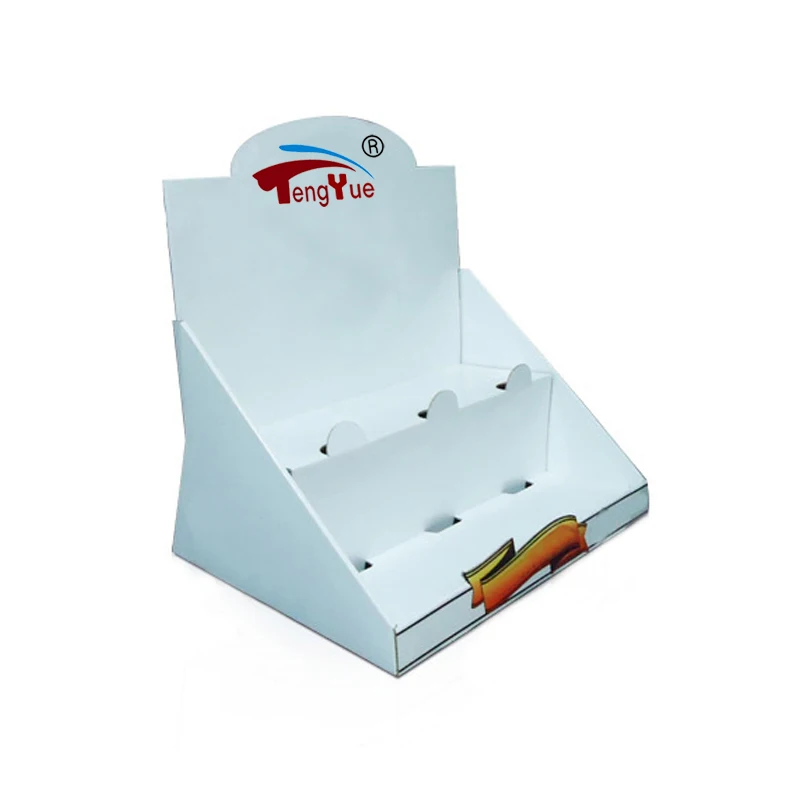 Retail Shop Shelf Ready Tray Packaging Folding Corrugated Cardboard Carton Paper Display Box
