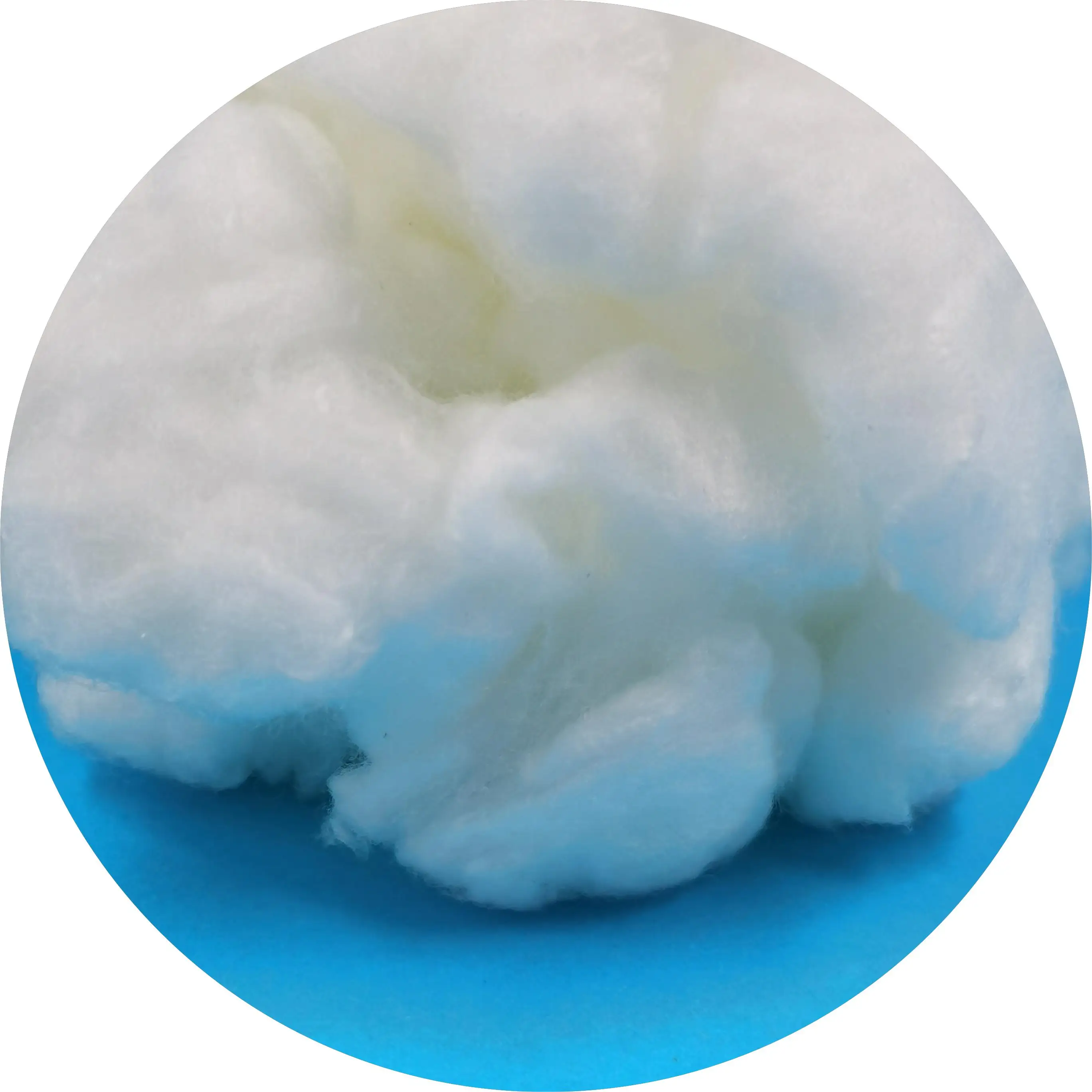 PCM Phase Change PE/PP Based Bico Staple Fiber for Spinning