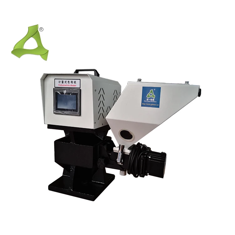 Одноцветный маленький винтовой объемный дозатор для инъекционной и экструзионной