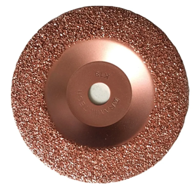 rubber conveyor belt grinding disc with tungsten carbide granule grit K18