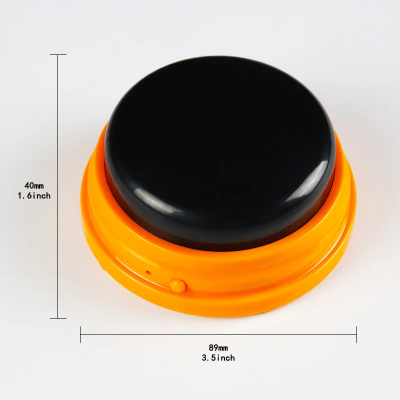 Funny Play Toy Interactive Voice Record Music Dog Cat Training Talk Button