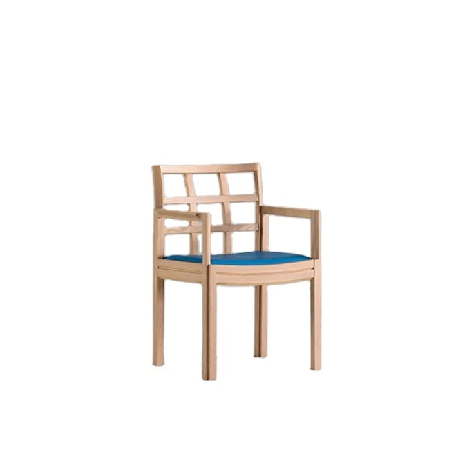 Luxury Modern Home Hotel Restaurant Dining Chair solid wood living room  with arm mortise and tenon joint  Chairs furniture