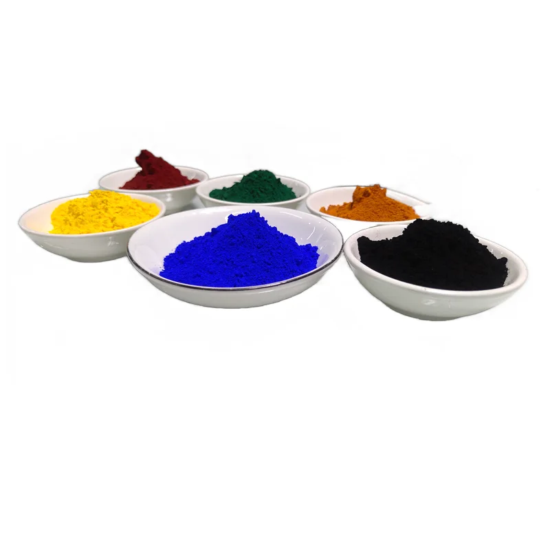 96% Iron Oxide Red 110/130/190 Color Pigment Powder High Quality for Paint Brick Leather and Ceramic Coating