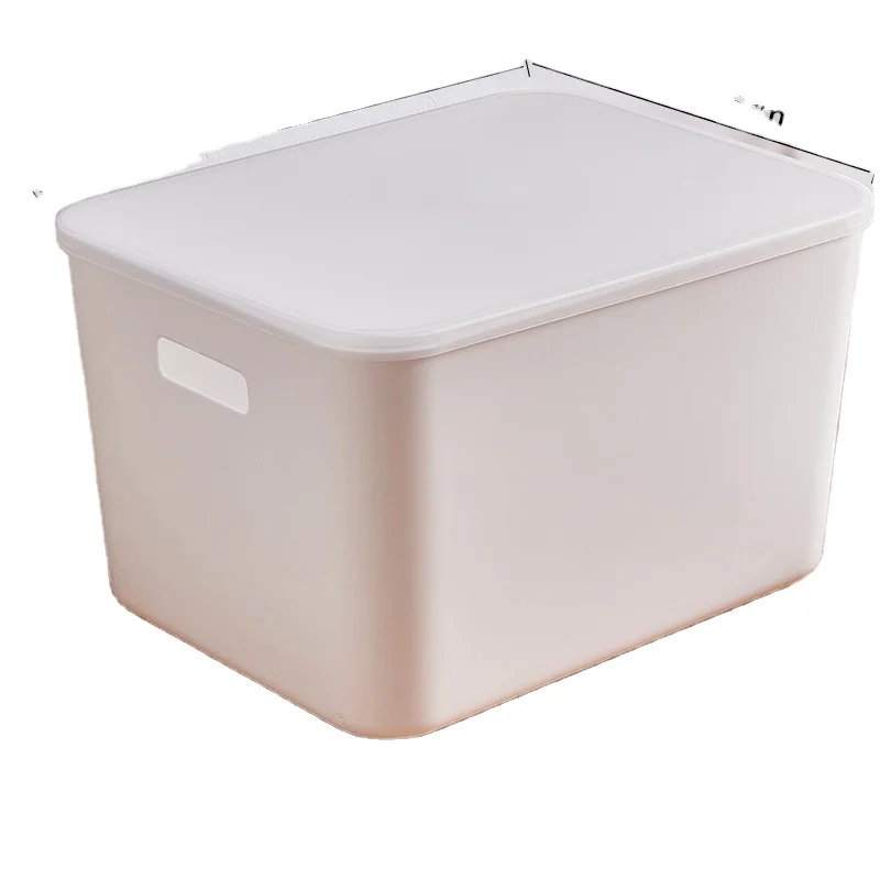 Multi-Use Organizer Bins Built-In Handle BPA-Free Pantry Organization Boxes Plastic Storage